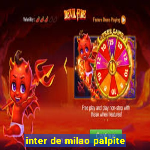 inter de milao palpite